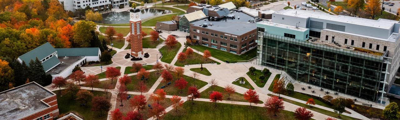 Ariel View of Allendale Campus
